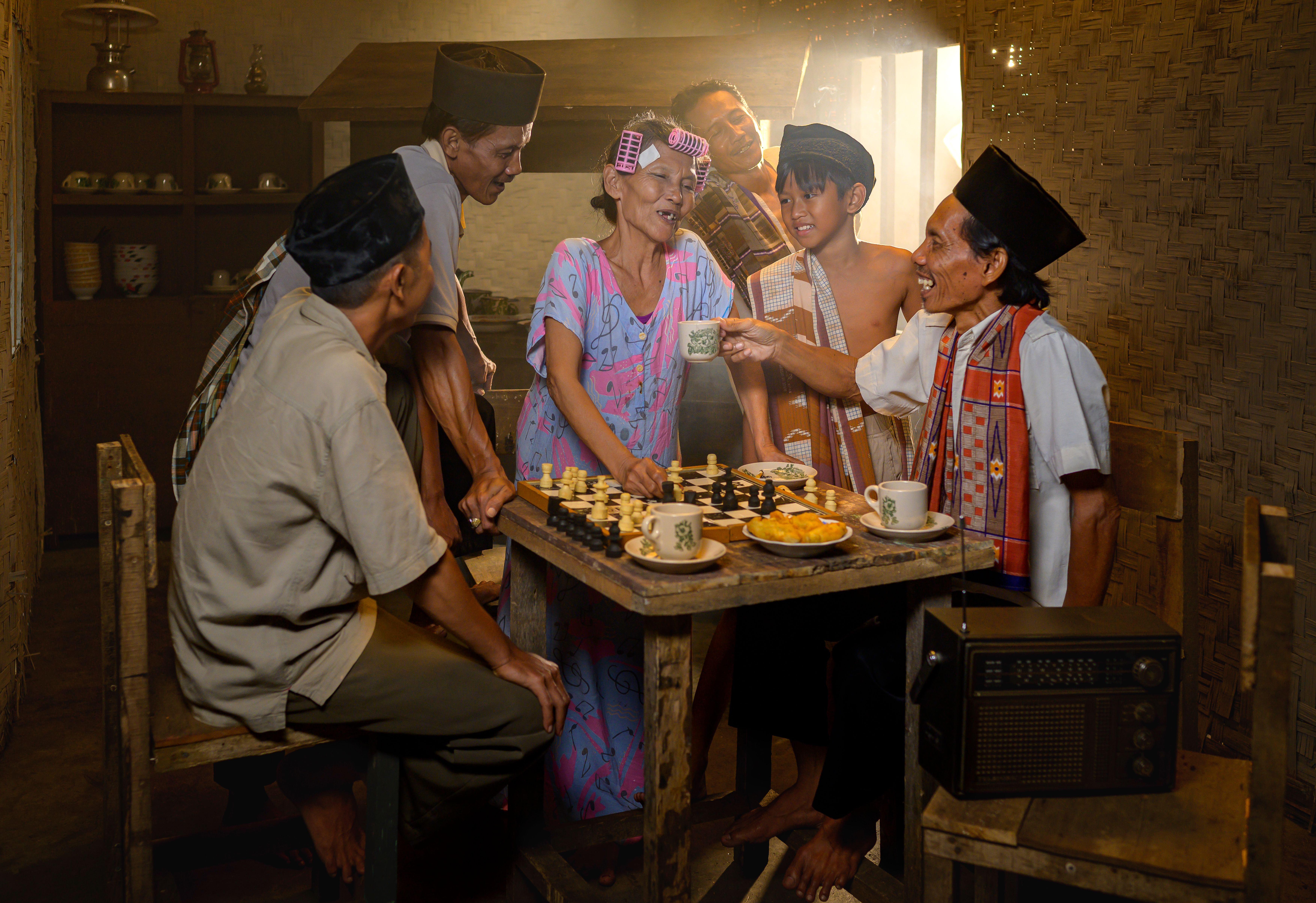 Cultural Family Gathering with Chess Game in Jakarta