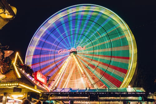 Free stock photo of amusement park, amusement ride, big wheel