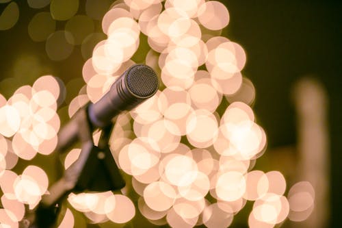 Selective Focus Photo of Microphone