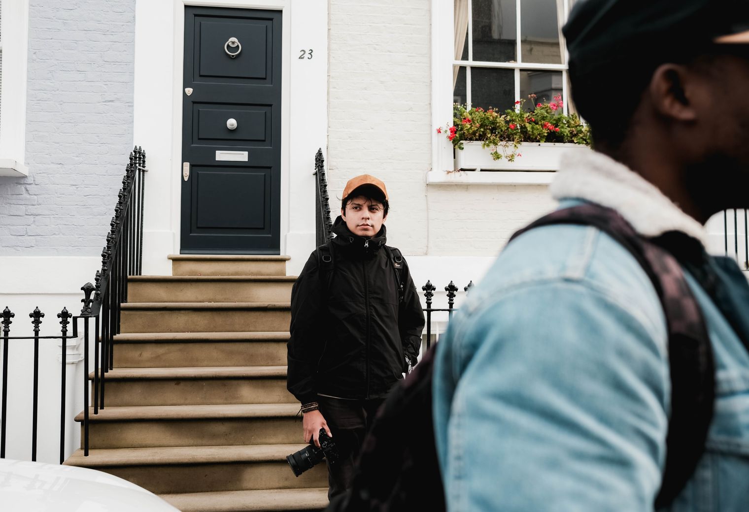 Crumlin — student move with boxes and a van