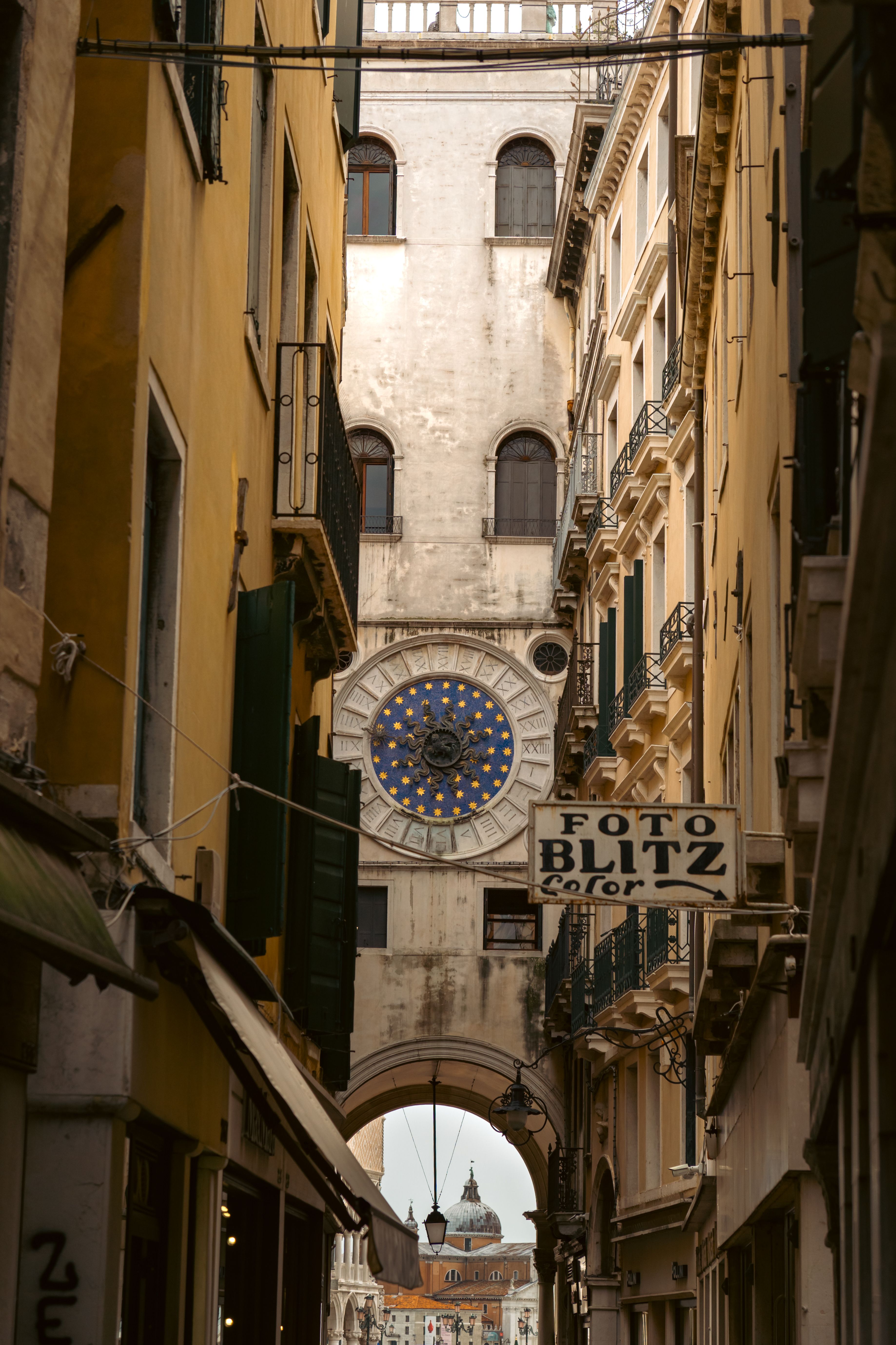 Historic Clock Tower in the Streets of Venice · Free Stock Photo
