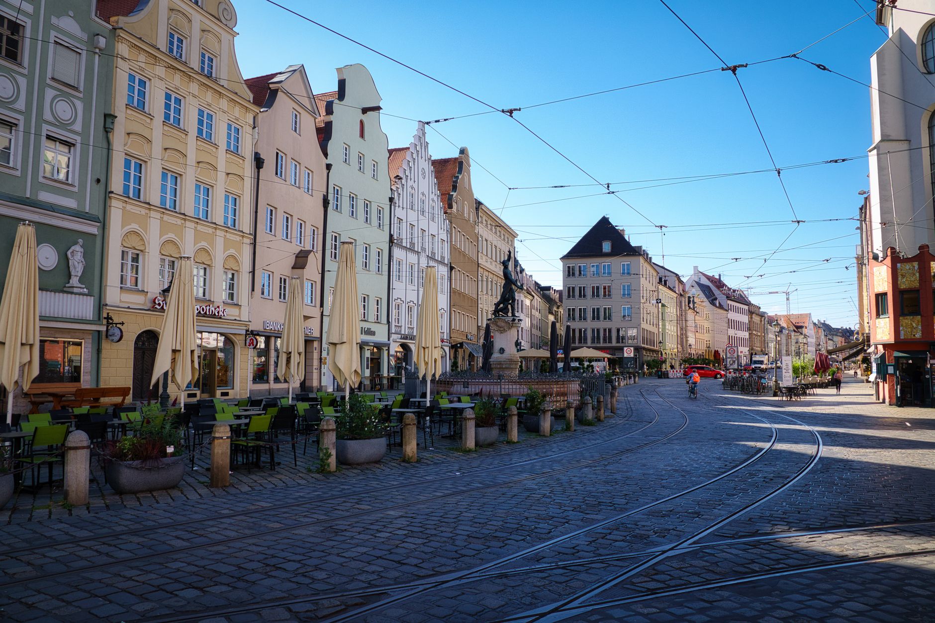 Augsburg cityscape