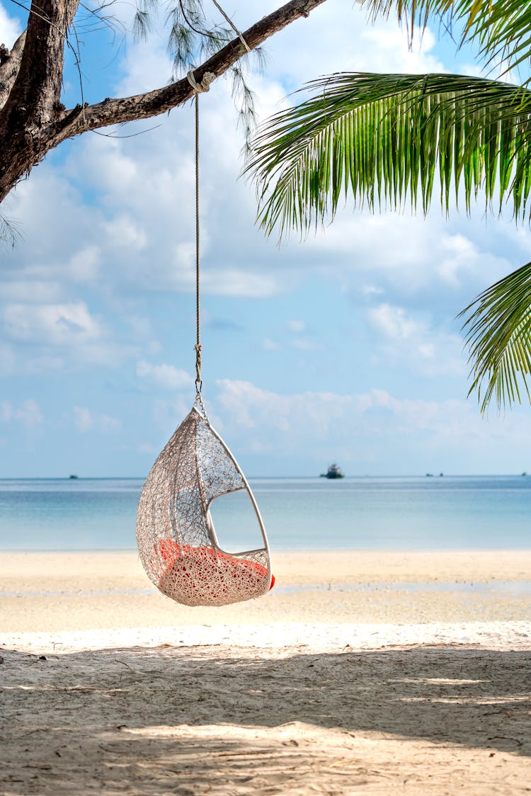 White Hanging Chair