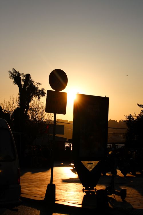 Free stock photo of cloudy sunset, golden sunset, i̇stanbul lovers Stock Photo