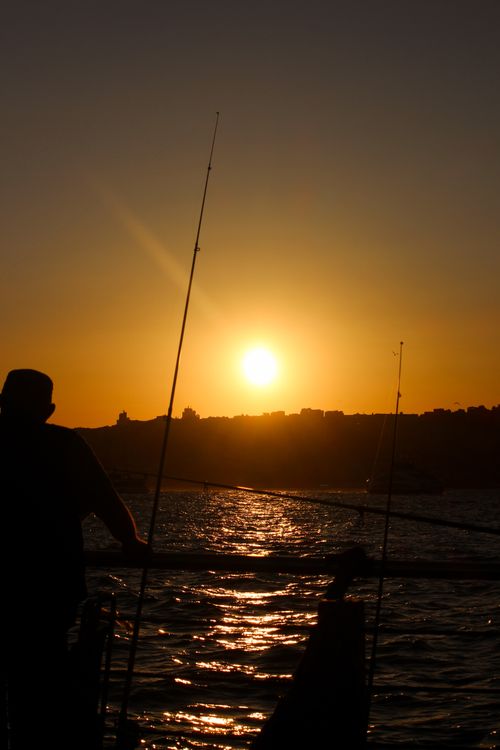 Free stock photo of cloudy sunset, golden sunset, i̇stanbul lovers Stock Photo