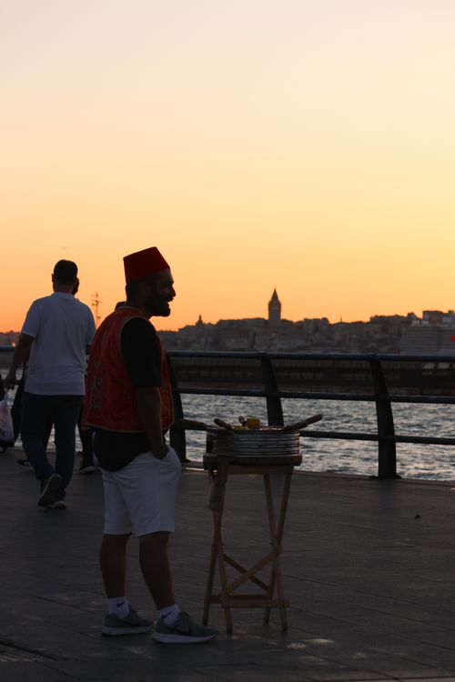 Free stock photo of cloudy sunset, golden sunset, i̇stanbul lovers Stock Photo
