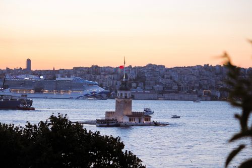 Free stock photo of cloudy sunset, golden sunset, i̇stanbul lovers Stock Photo