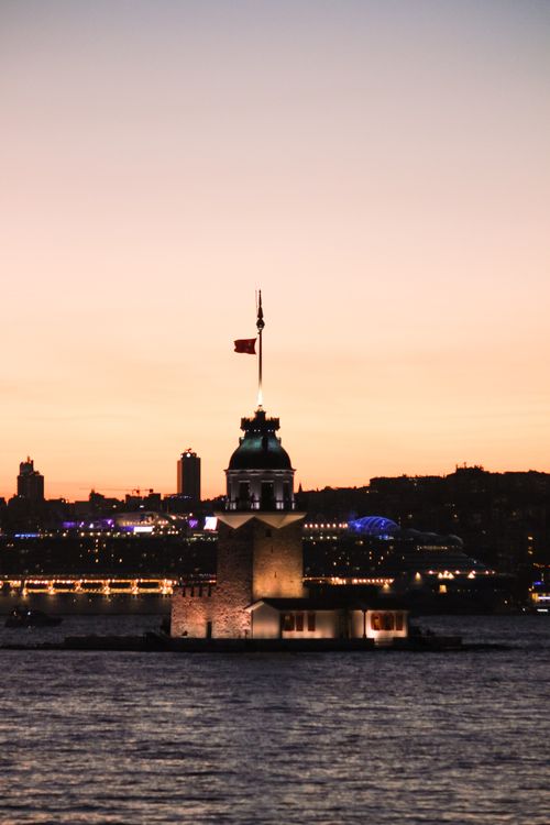 Free stock photo of cloudy sunset, golden sunset, i̇stanbul lovers Stock Photo