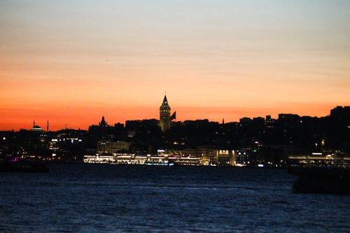 Free stock photo of cloudy sunset, golden sunset, i̇stanbul lovers Stock Photo