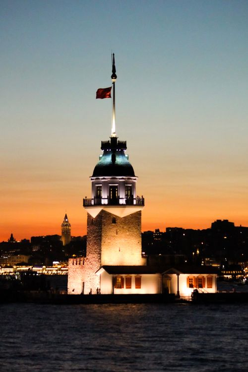 Free stock photo of cloudy sunset, golden sunset, i̇stanbul lovers Stock Photo