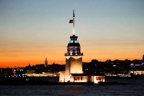 Free stock photo of cloudy sunset, golden sunset, i̇stanbul lovers Stock Photo