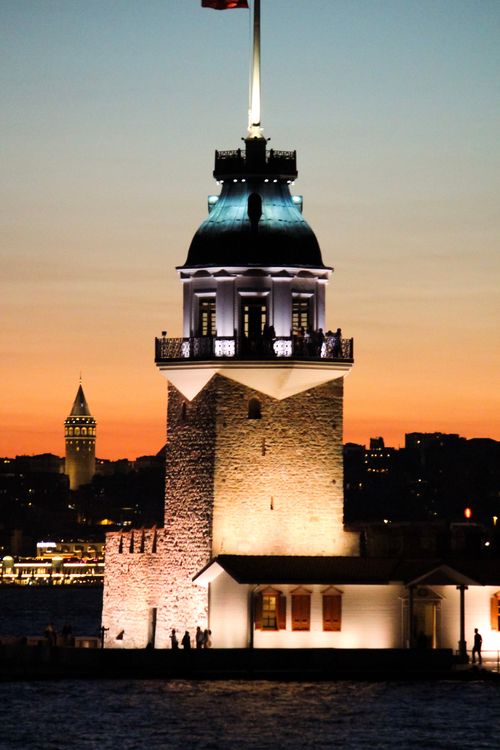 Free stock photo of cloudy sunset, golden sunset, i̇stanbul lovers Stock Photo