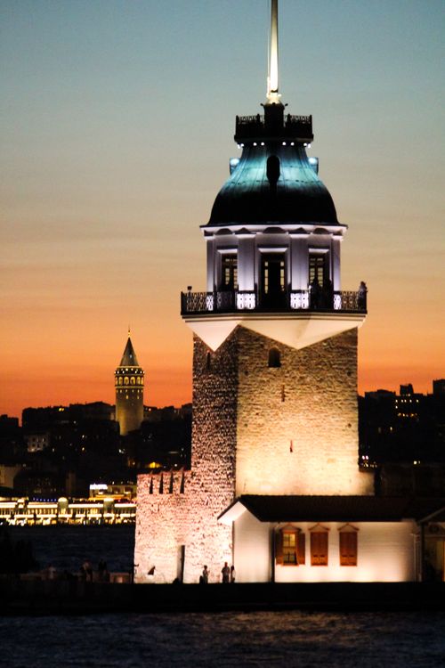 Free stock photo of cloudy sunset, golden sunset, i̇stanbul lovers Stock Photo