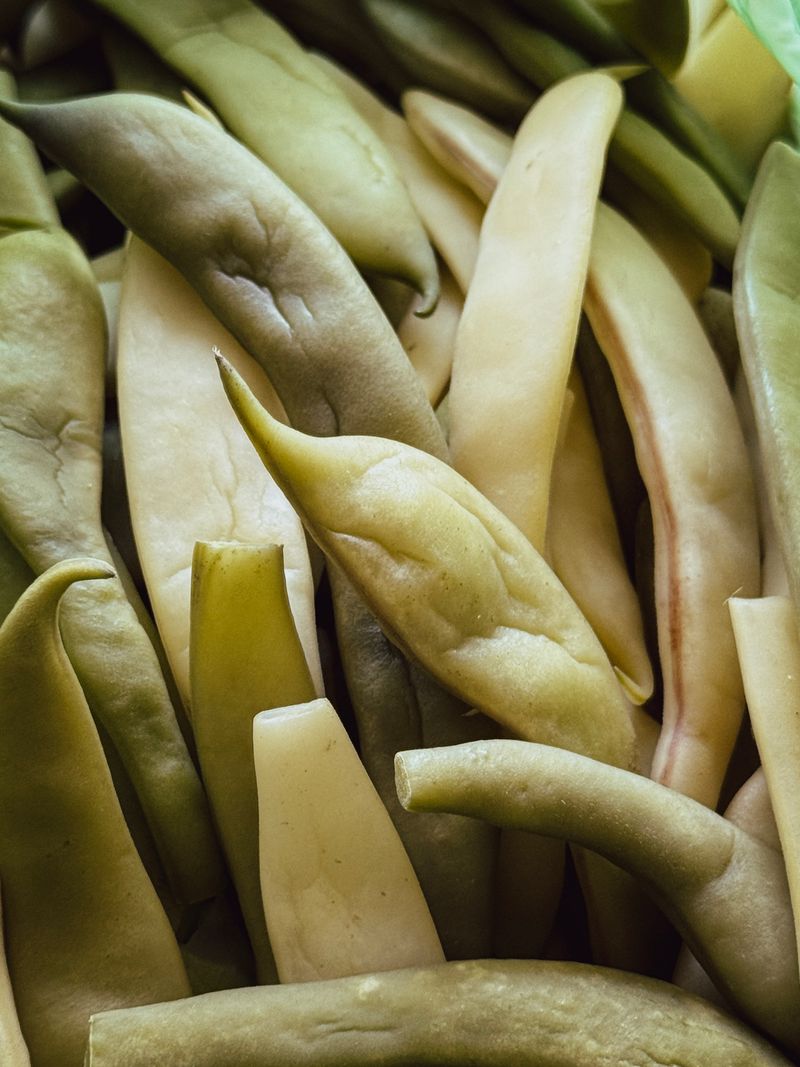 Green and Red String Beans · Free Stock Photo