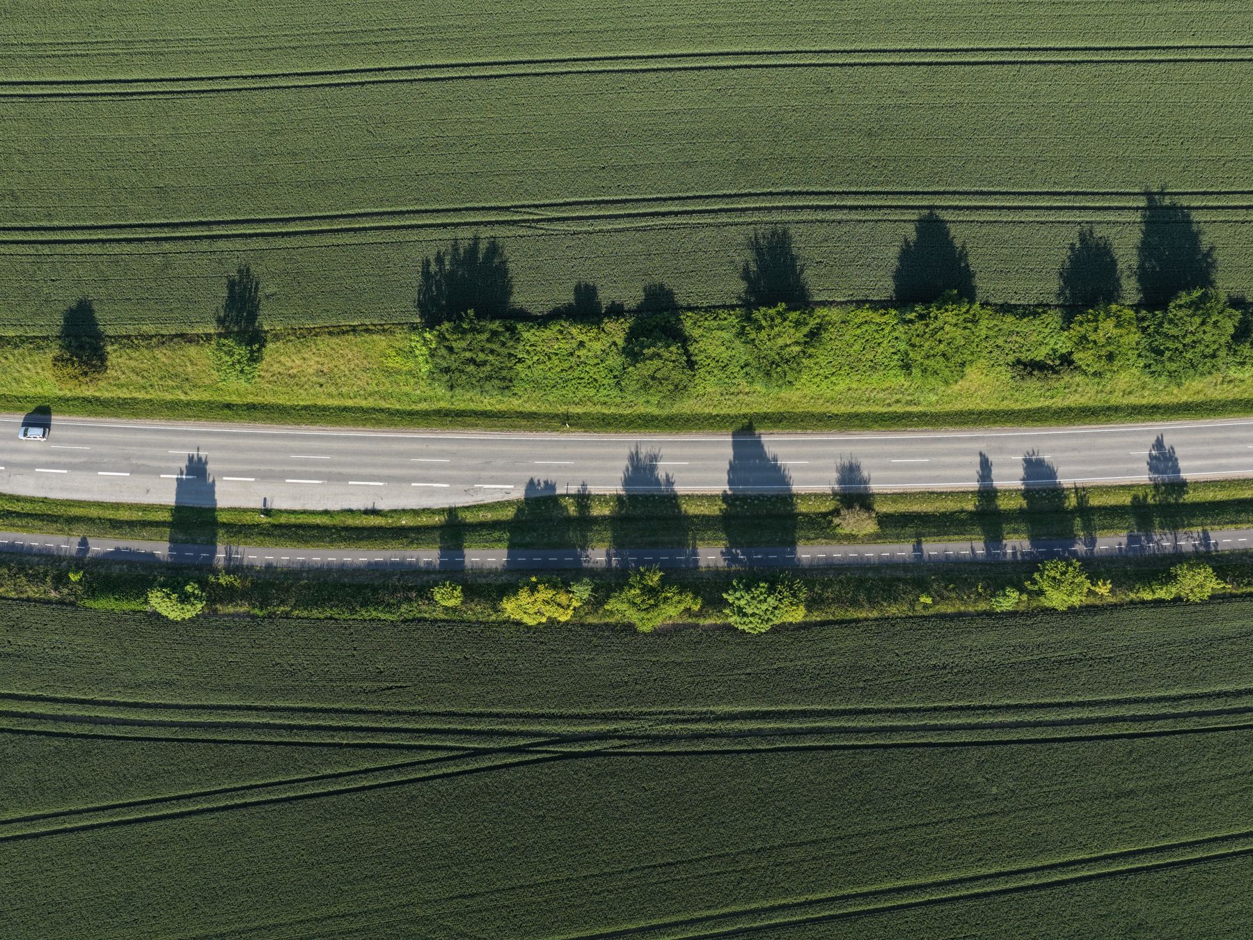 London to Glasgow — removal van on the motorway for a long-distance move