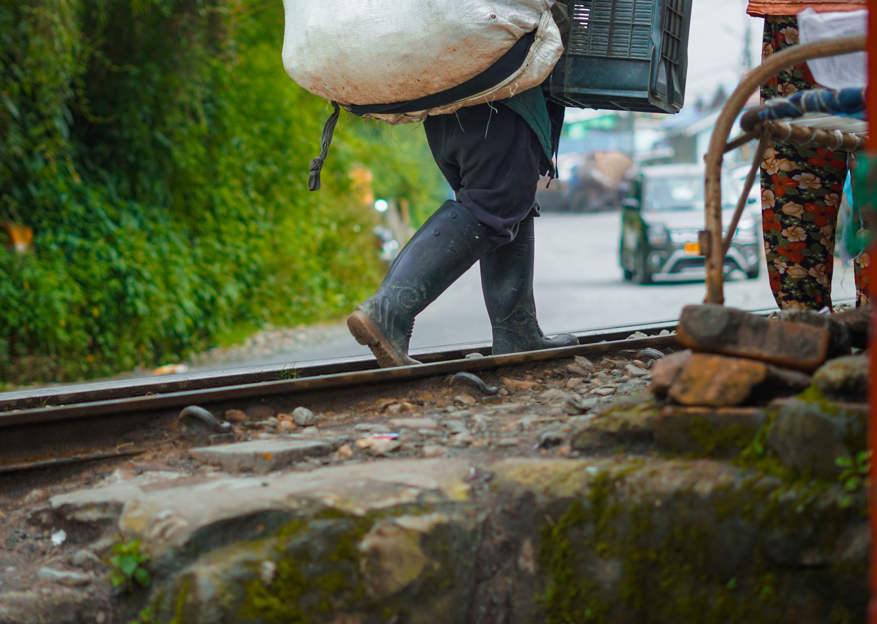 Professional removals crew at work — man and van Aigburth