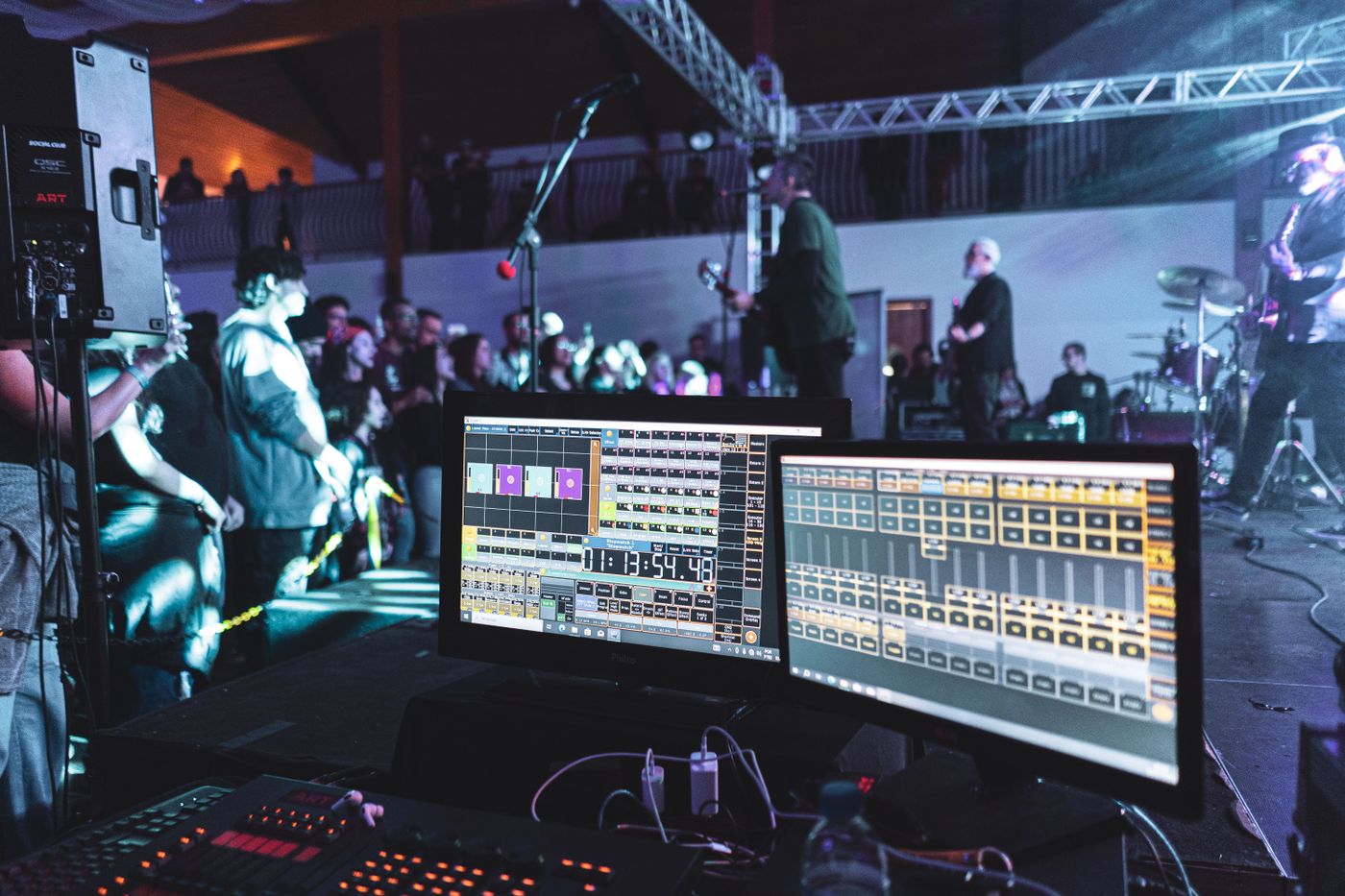 Professional live sound equipment