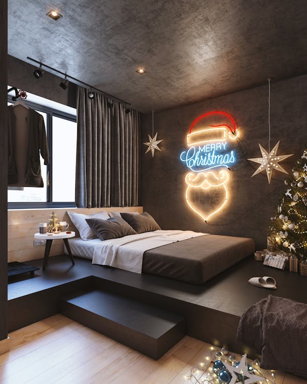Free Cama Cerca De La Pared Stock Photo