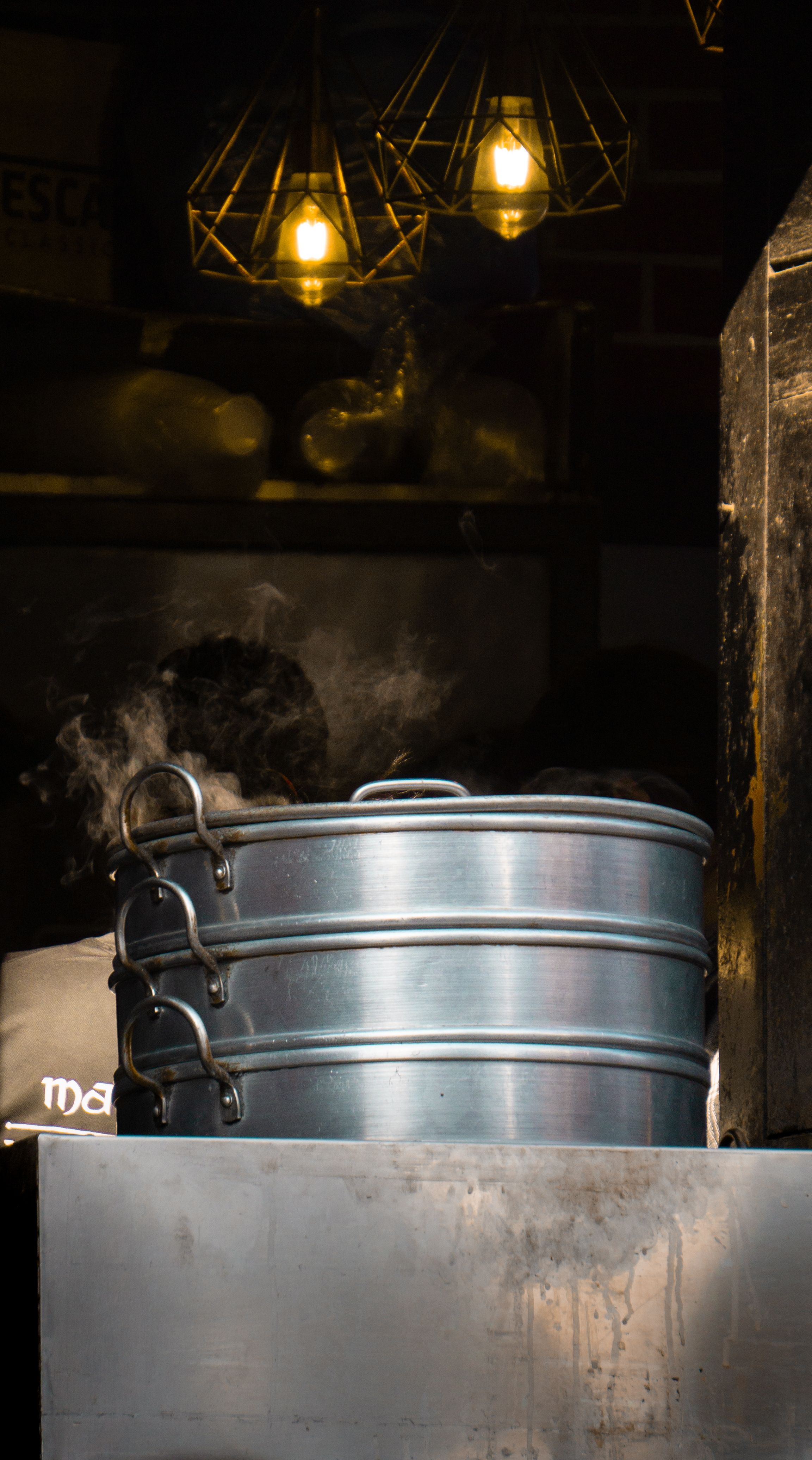 steamed dish cooking pot