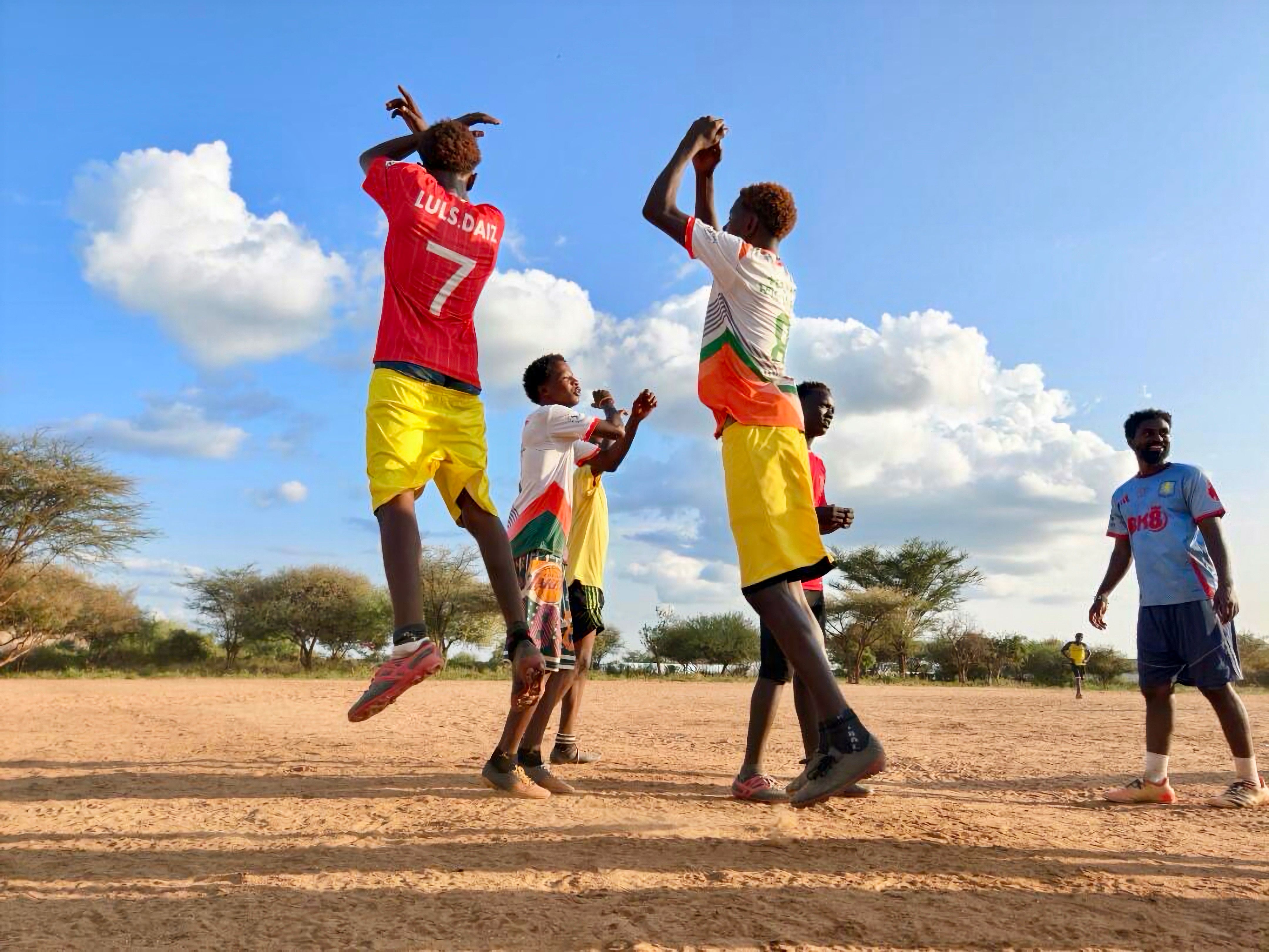 team sports celebration