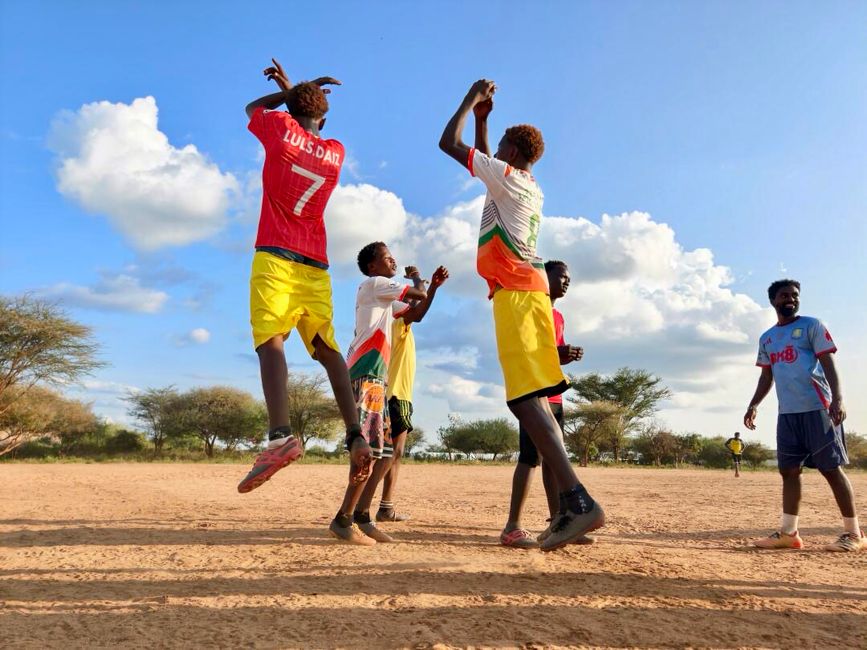 team sports celebration