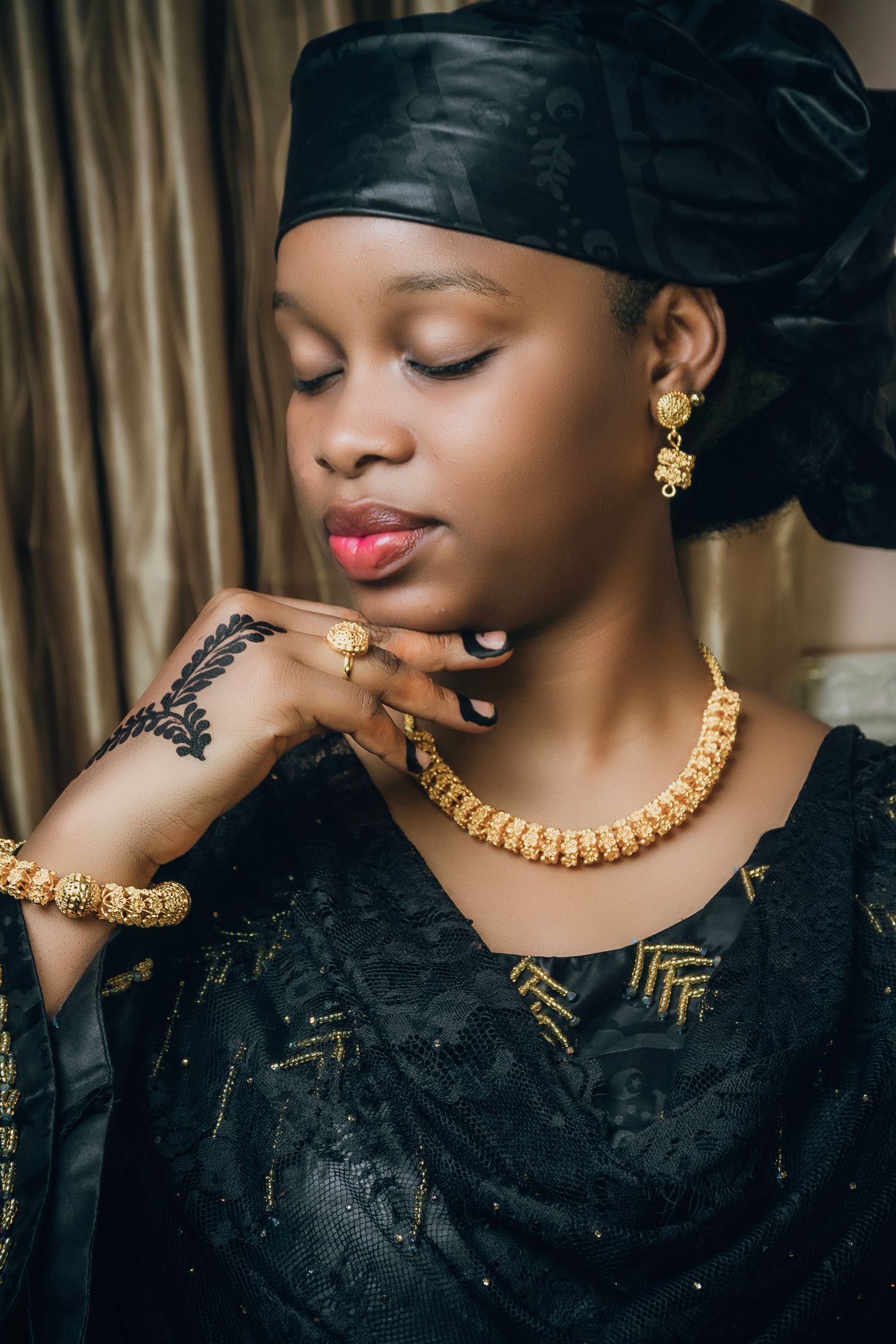 Sira, Collier de perles, vermeil et jaspe