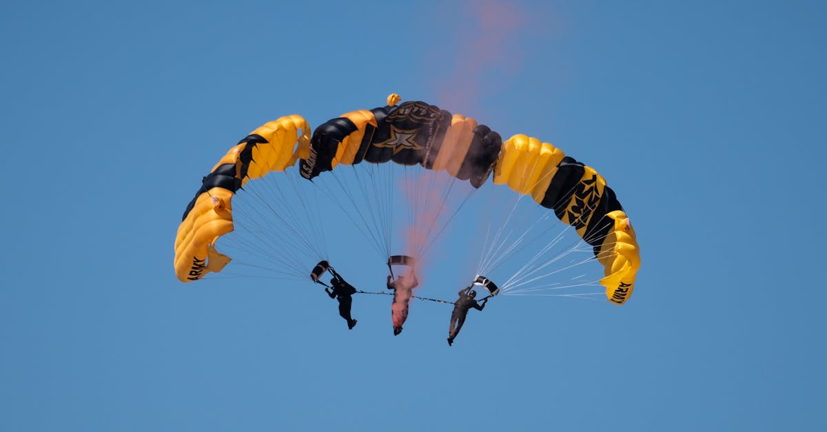 Comment organiser un événement de parachutisme réussi