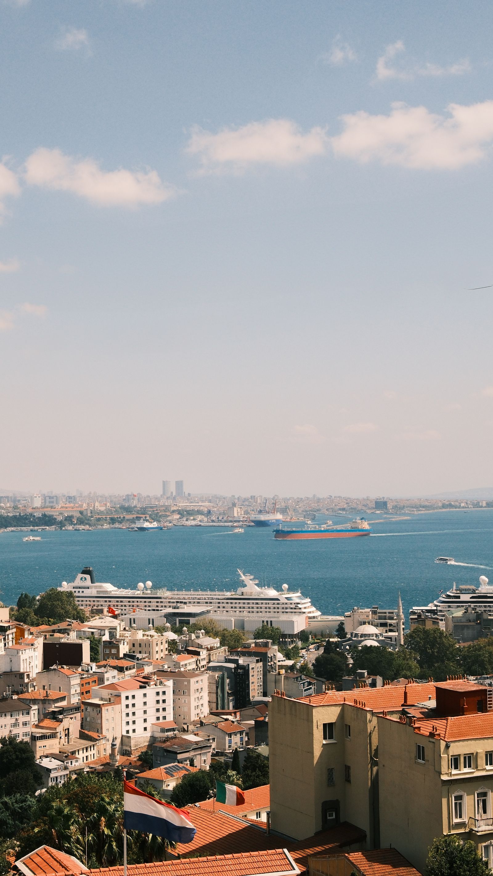 İstanbul Boğazı havadan