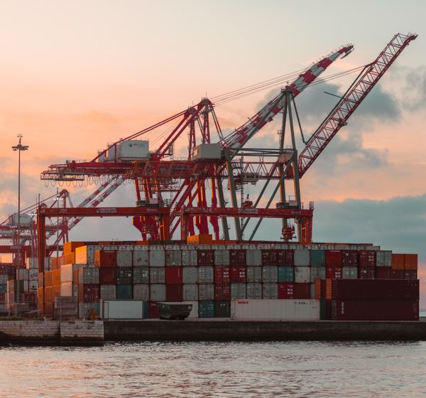Port container cranes