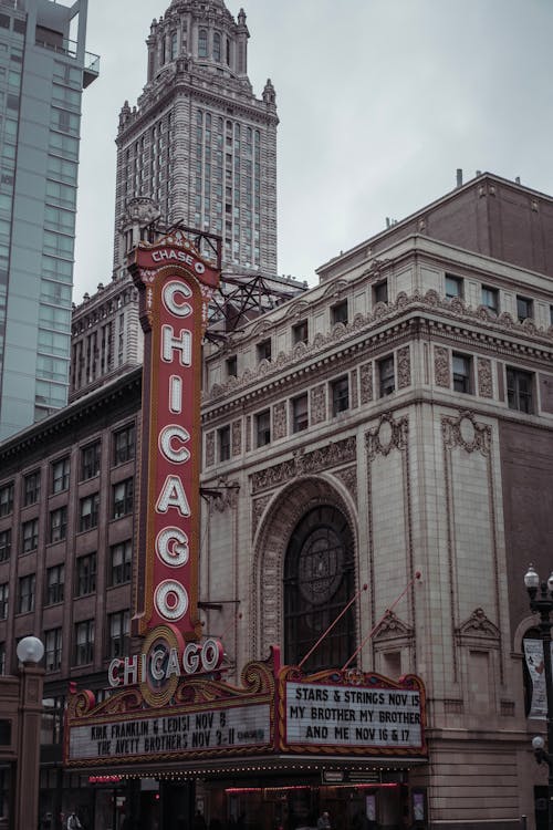 Chicago Sign Near Building