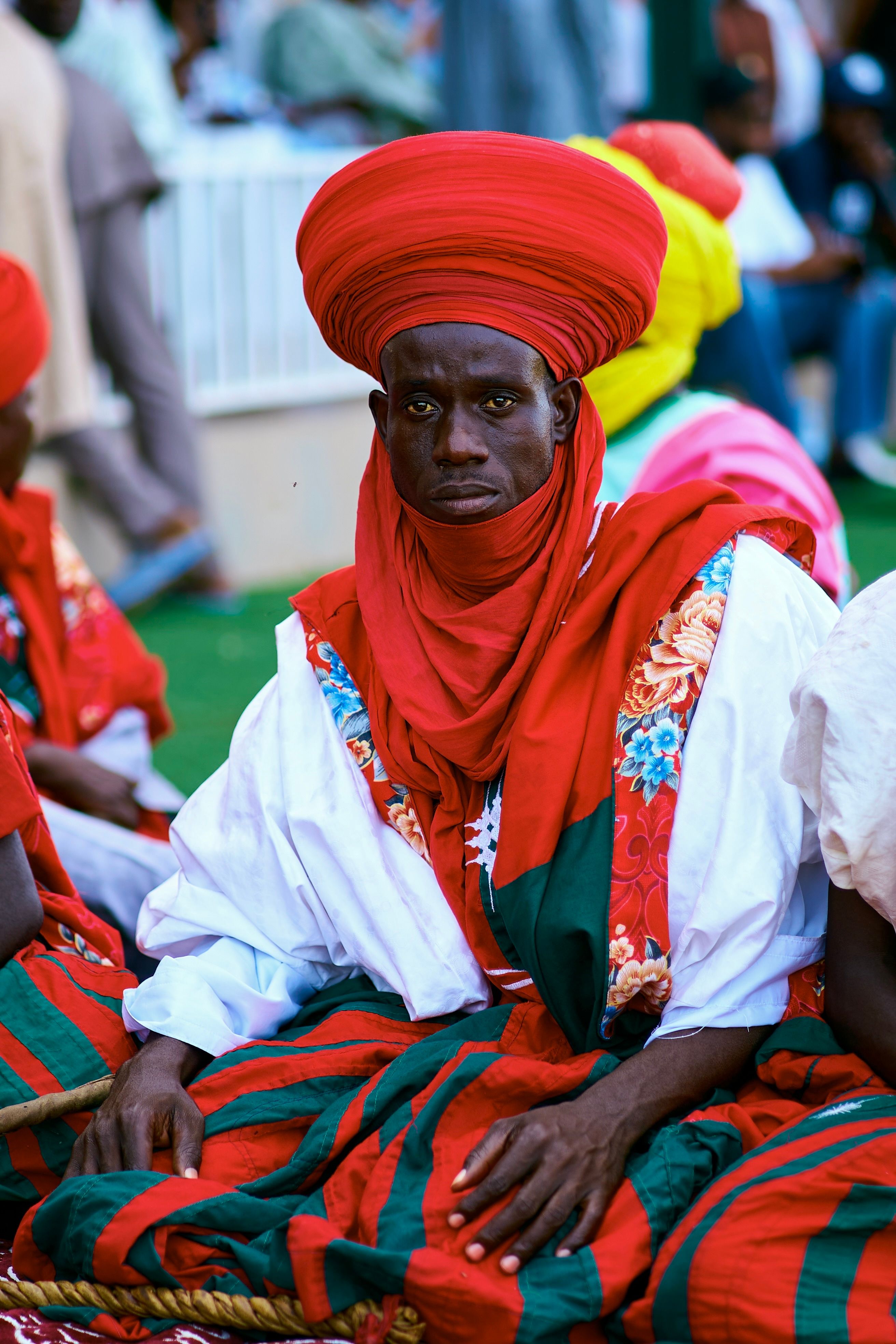 Colorful Traditional African Attire Ceremony · Free Stock Photo