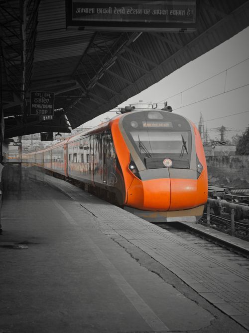 Free Indian railway  Stock Photo