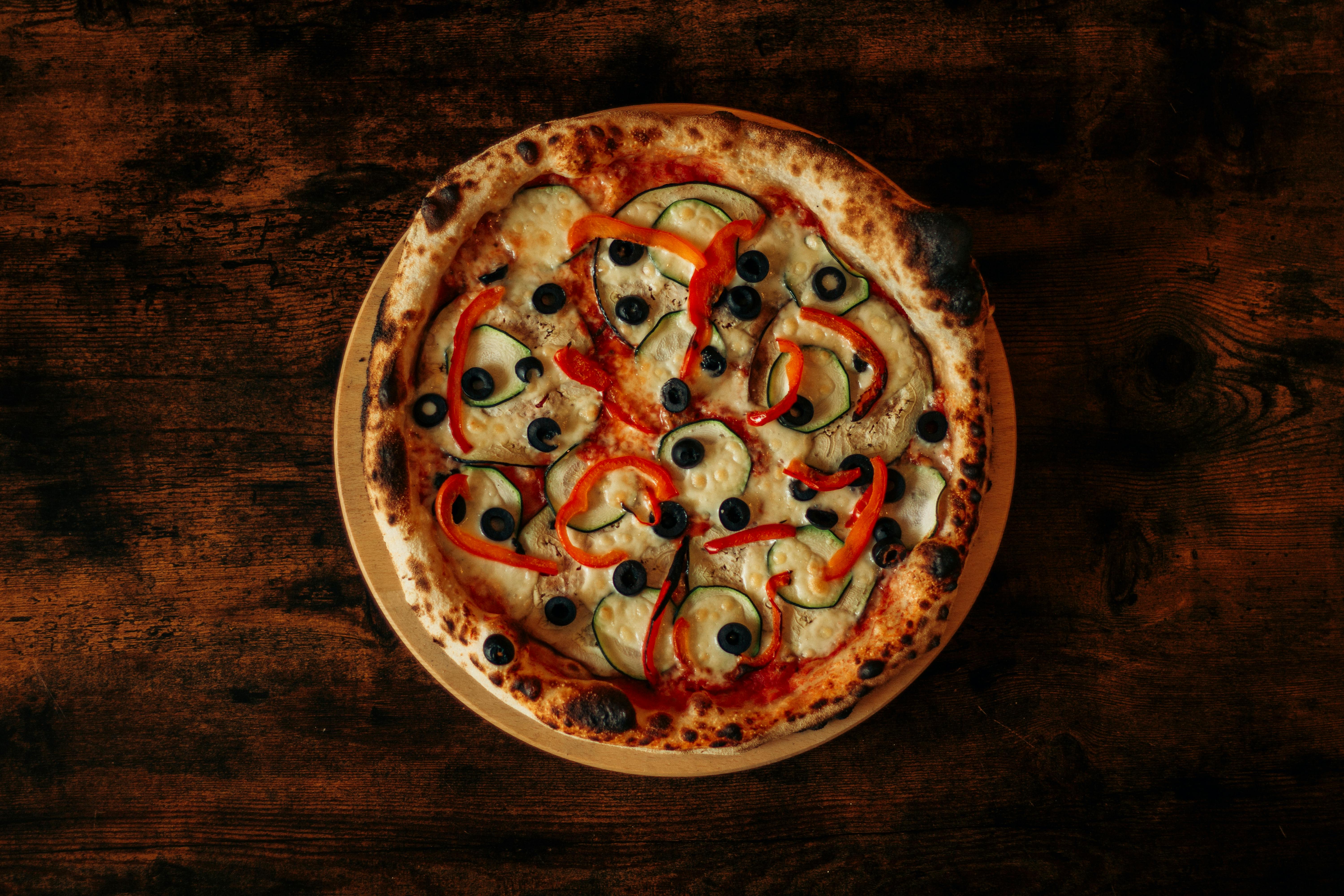 Wood-Fired Veggie Pizza