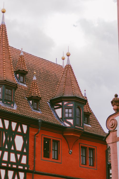 Free Explore the intricate details of traditional German architecture in Kassel, Germany. Stock Photo