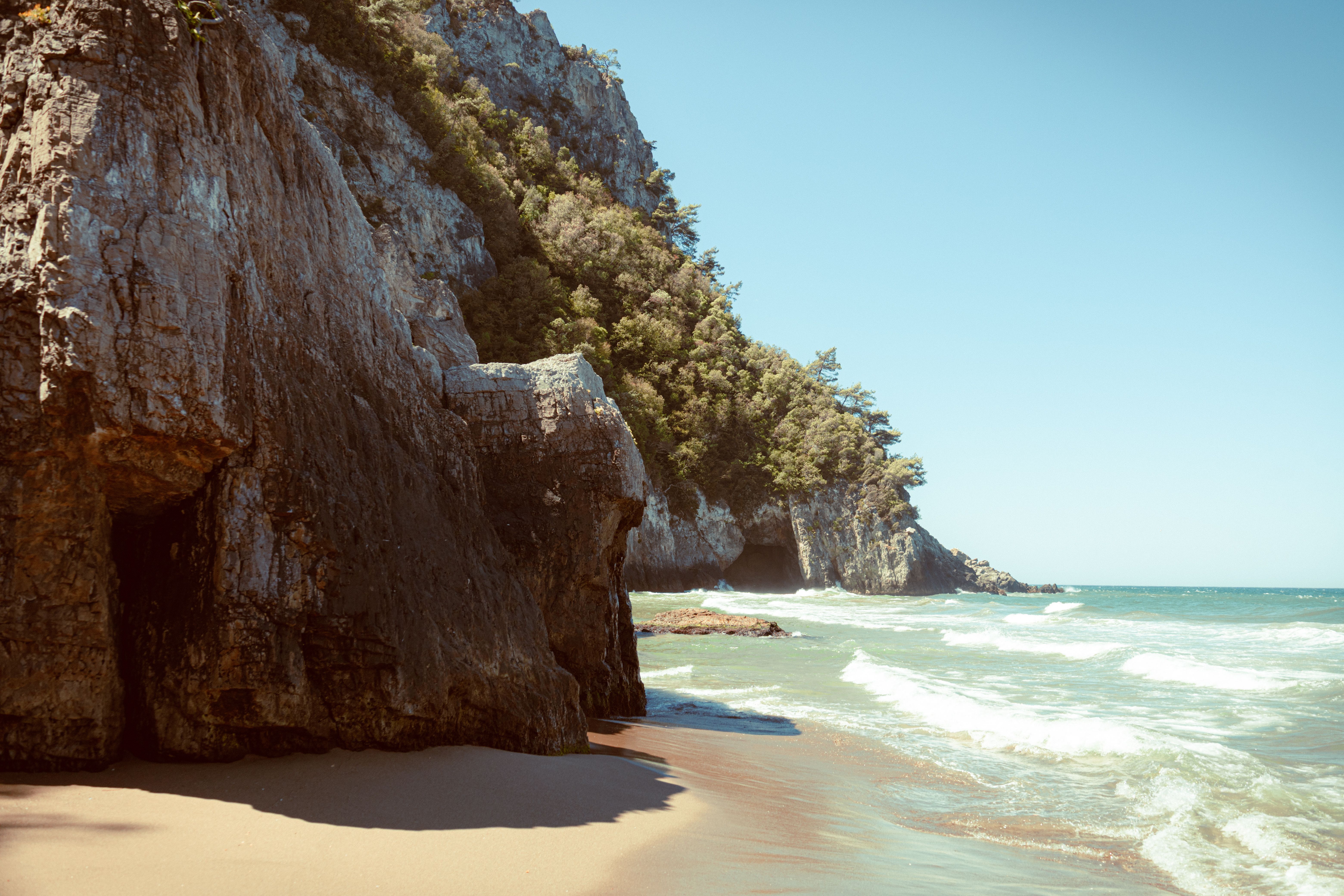 Sillamäe Cliff Shore Beach view 2