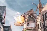 Hungarian Horntail Dragon at Universal Studios