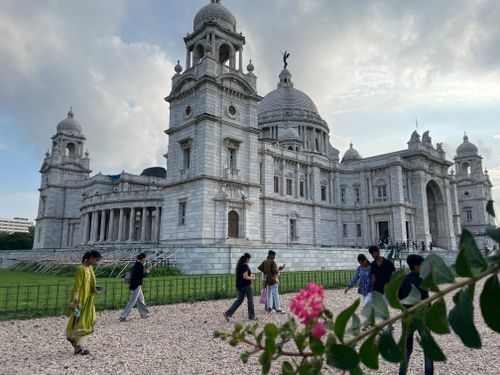 Free Victoria Memorial in Kolkata Stock Photo