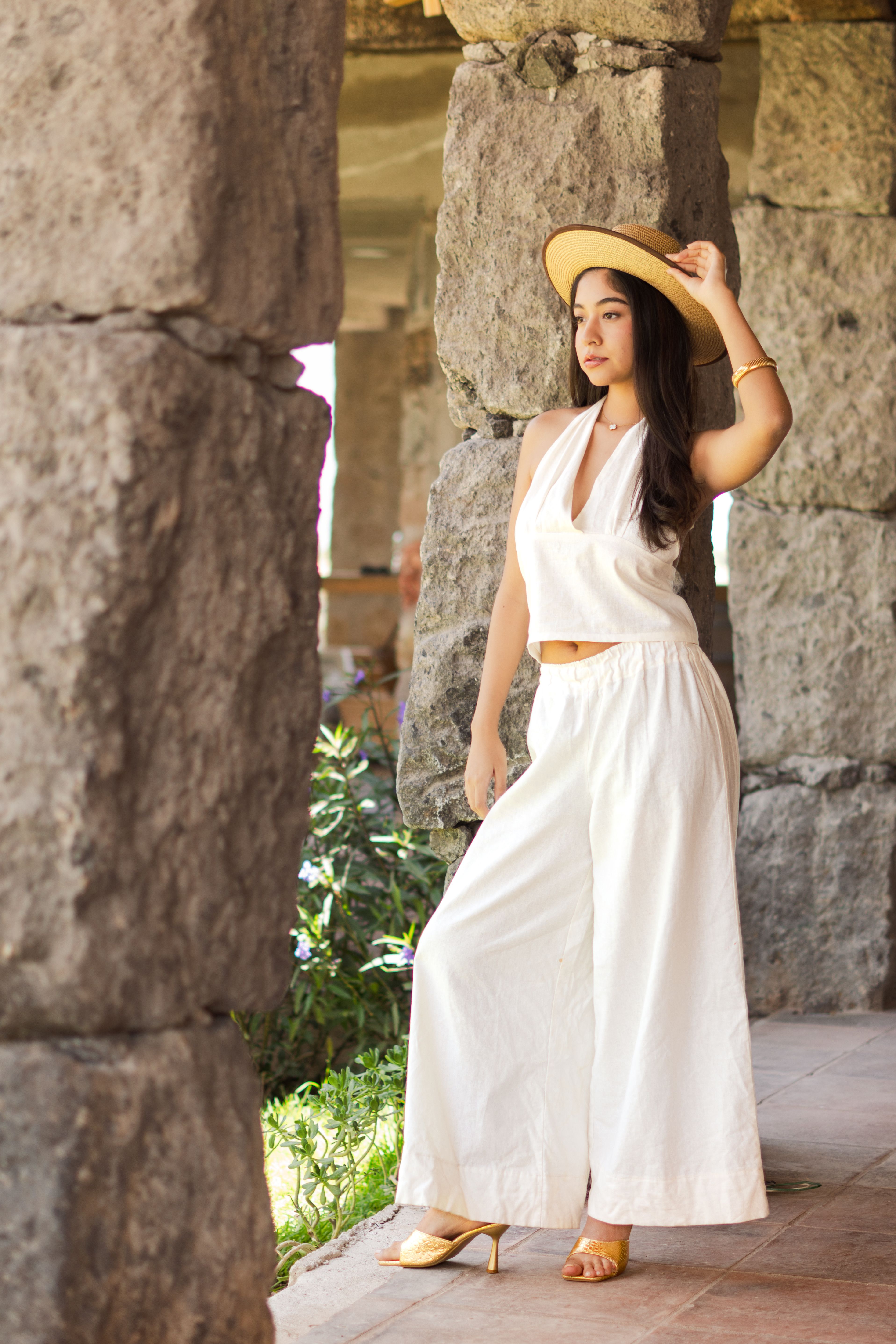 Calça Wide Leg