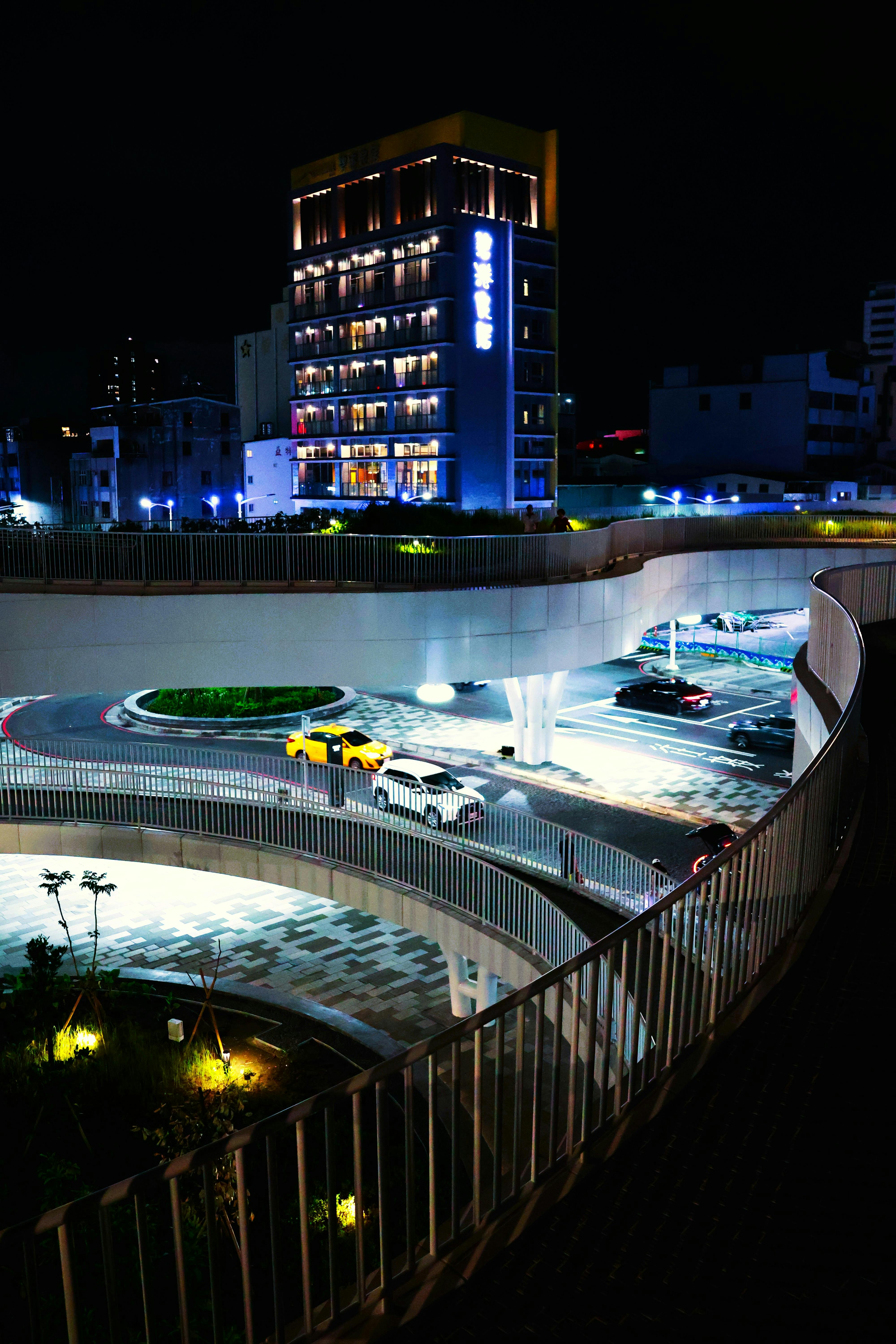 High-tech interior design with seamless integration