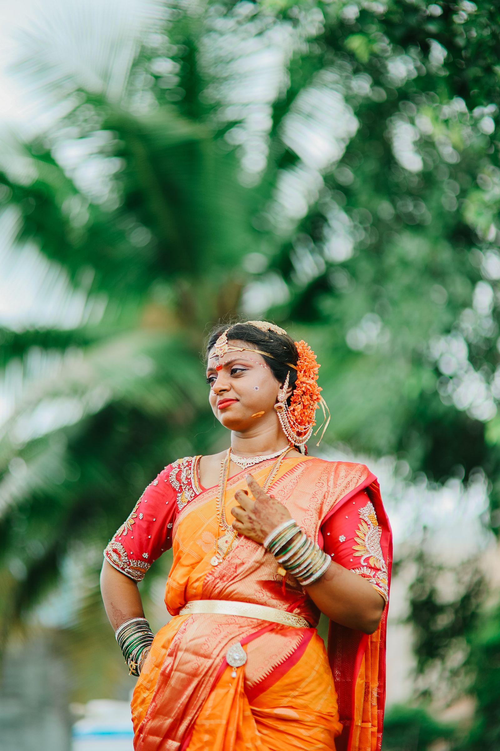 Woman Posing in Traditional Clothing · Free Stock Photo