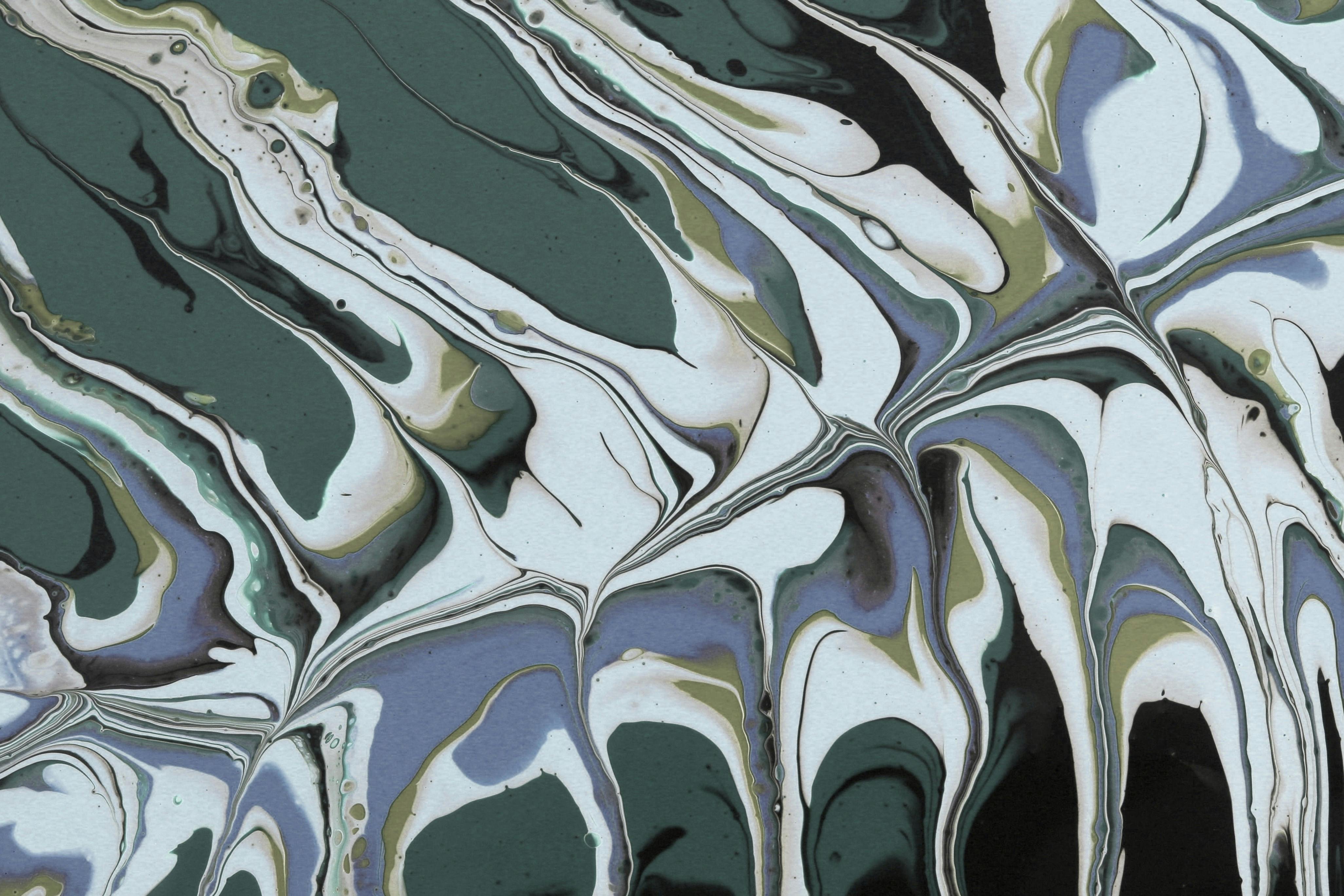Abstract Fluid Dynamics Art