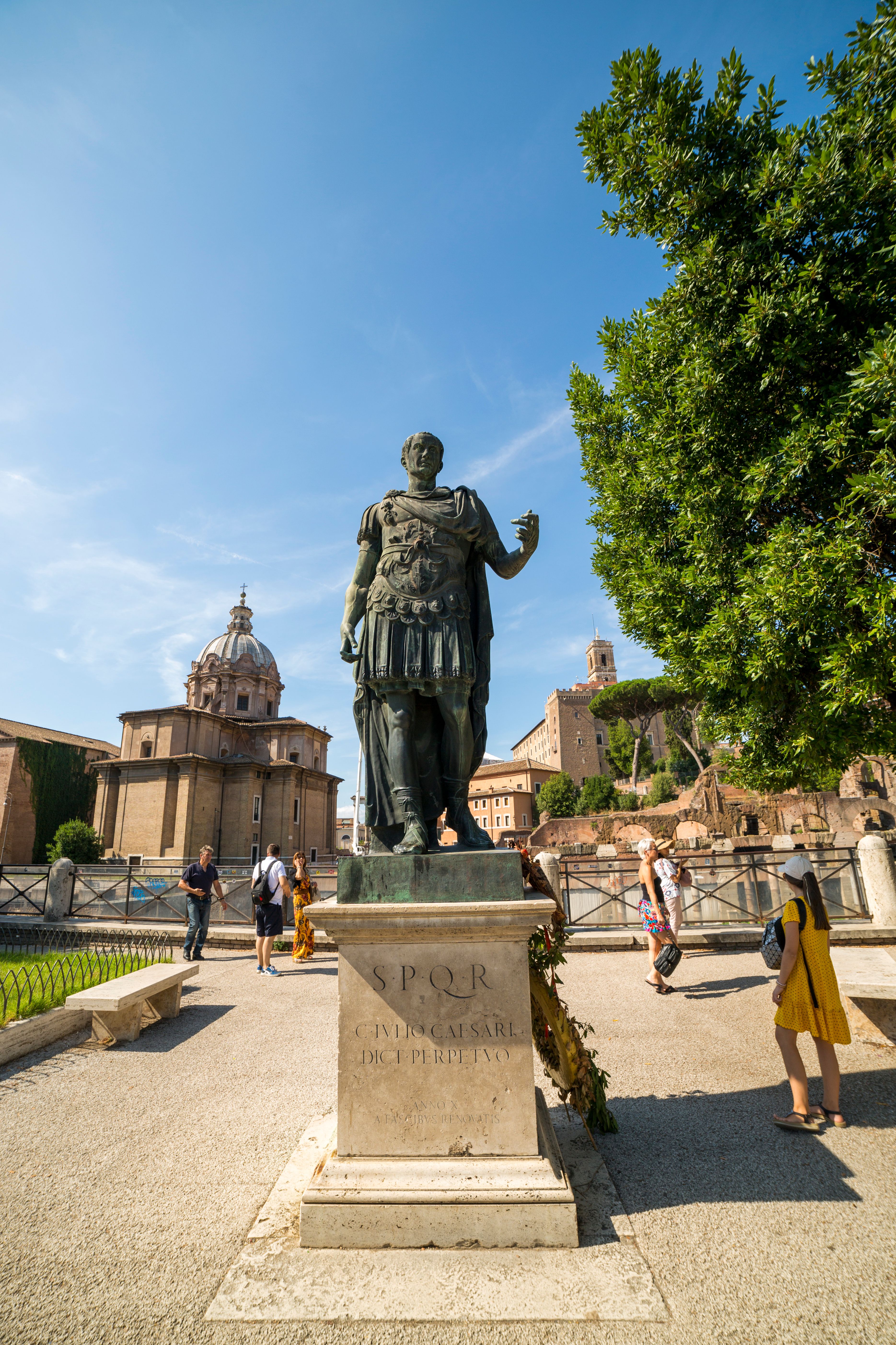 Statue of Emperor Augustus in Ancient Rome · Free Stock Photo