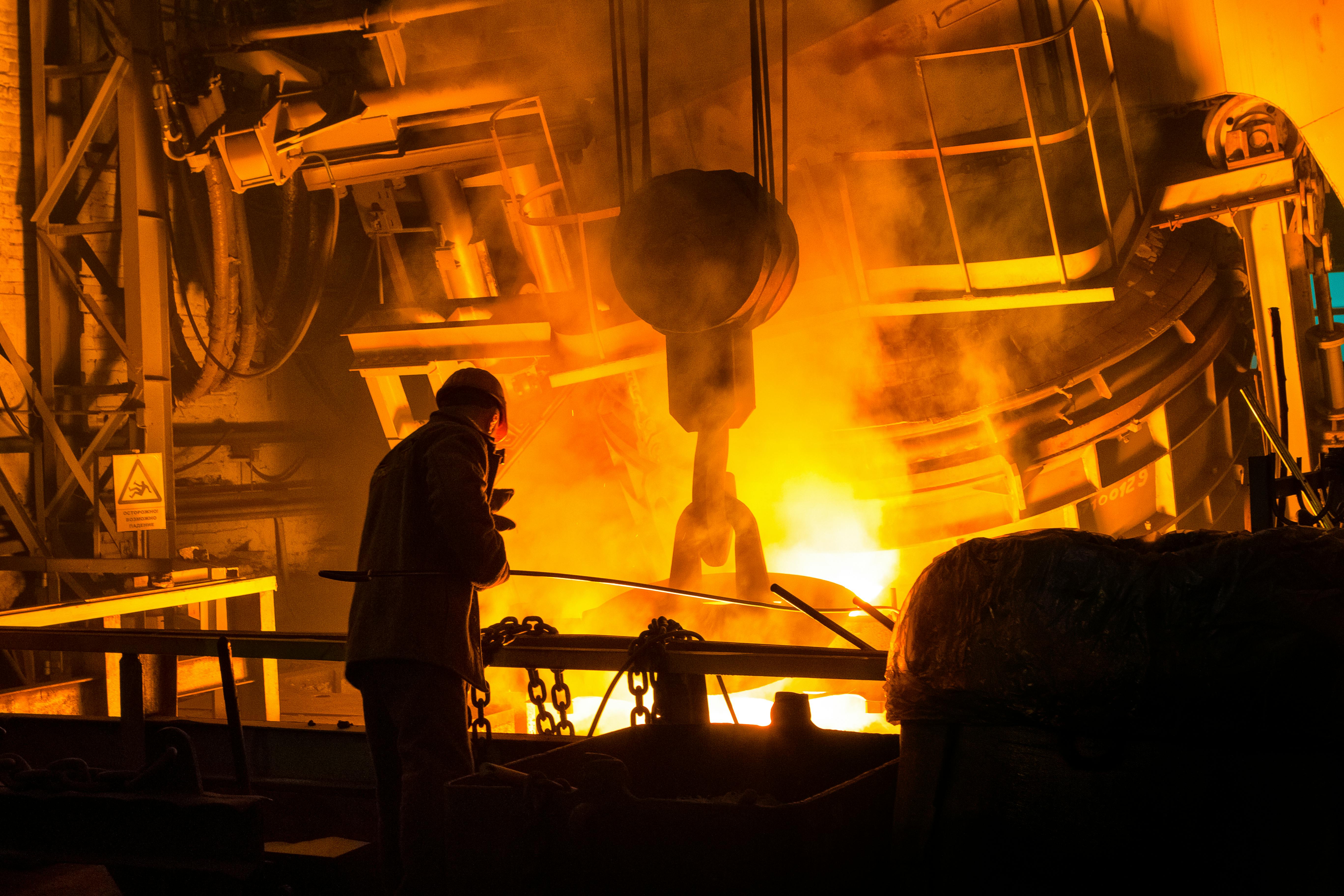 Circular Metal Cutter And Sparks Stock Photo - Download Image Now