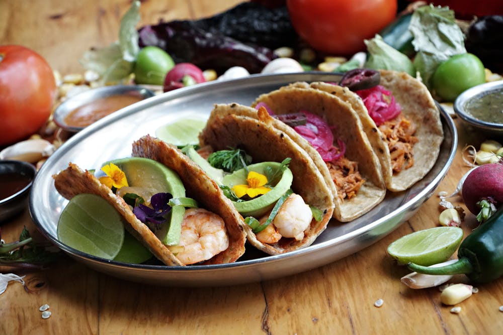 Spicy Shrimp Tacos with Mango Salsa Spicy Shrimp Tacos with Mango Salsa
