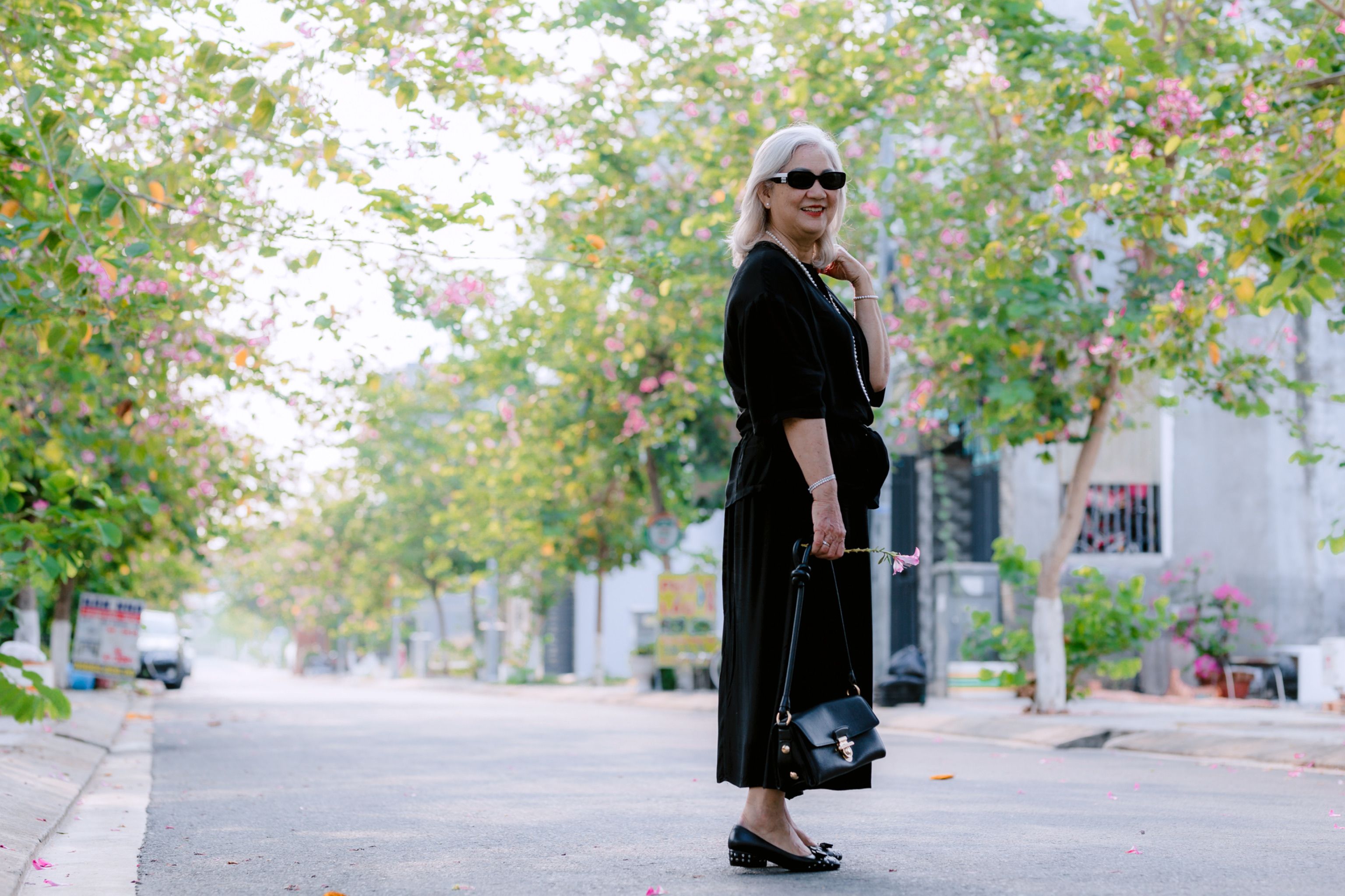 Midlife woman becoming visible and confident