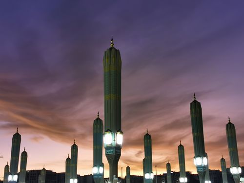 Free stock photo of al madinah, beautiful sunset, makaa Stock Photo