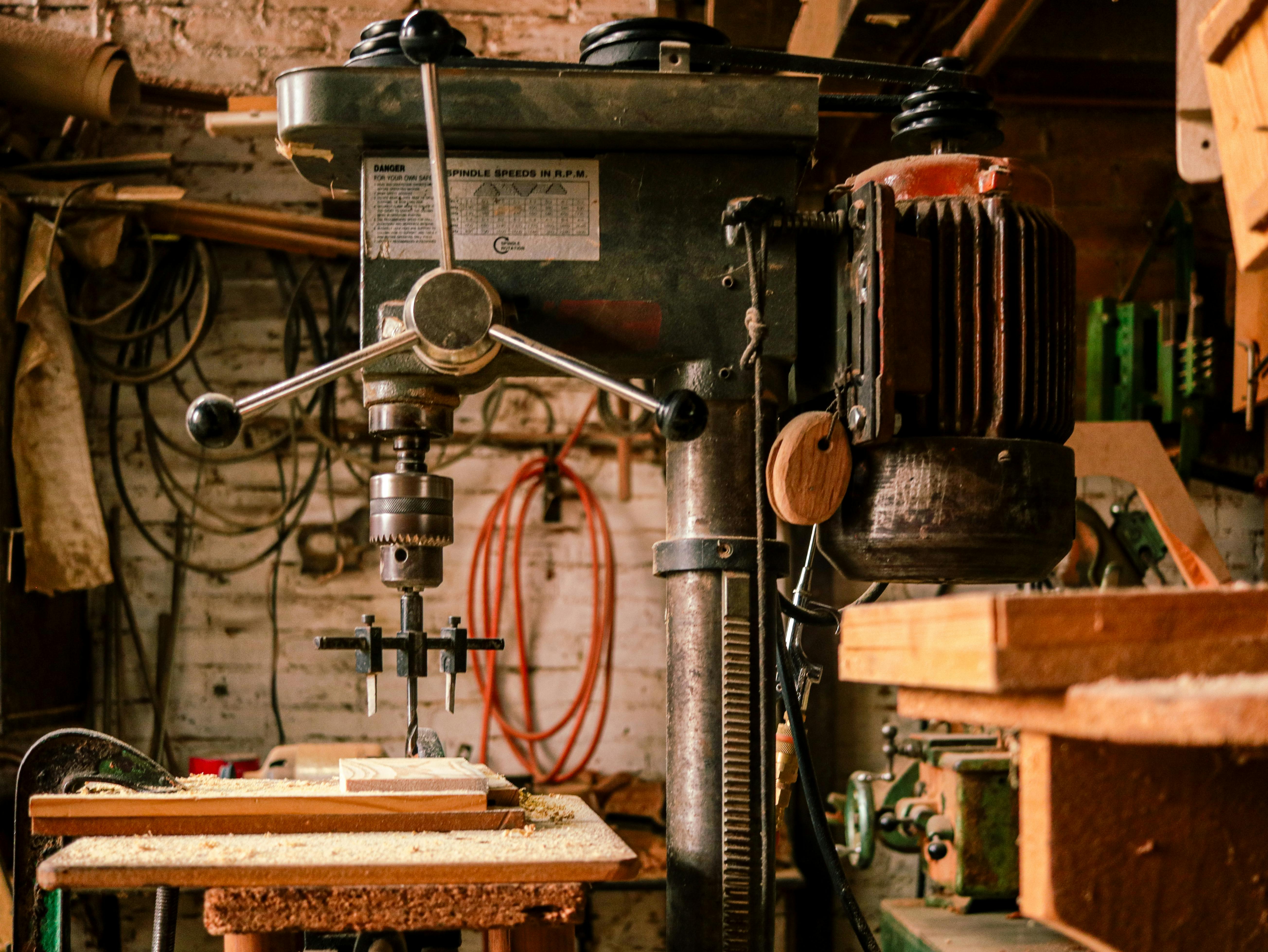 How to Use a Drill Press for Woodworking