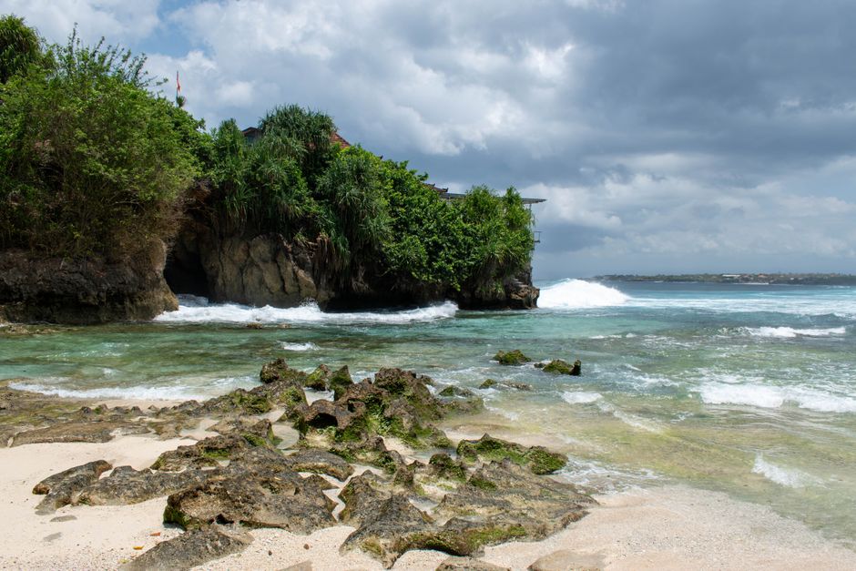 Plage de Padang Padang à Bali
