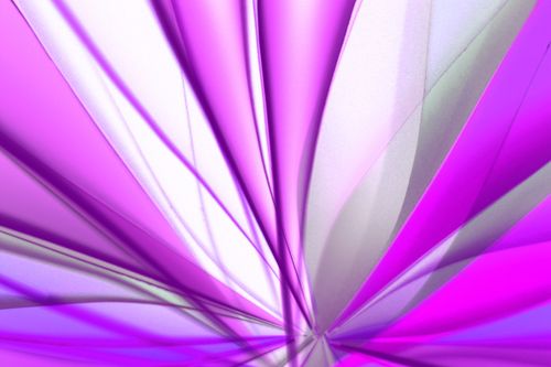 Free Vibrant abstract image featuring purple geometric shapes and dynamic light effects. Stock Photo
