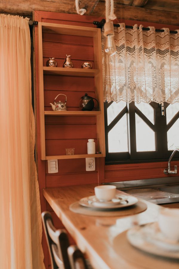 Sunlit farmhouse kitchen corner — photo by Alexander Mass on Pexels